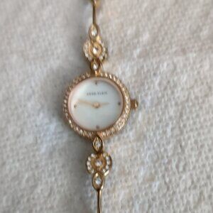 Anne Klein watch w/ Swarovski crystal